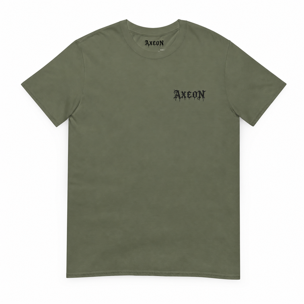 AXEON - ESSENTIALS TEE - MIL GREEN