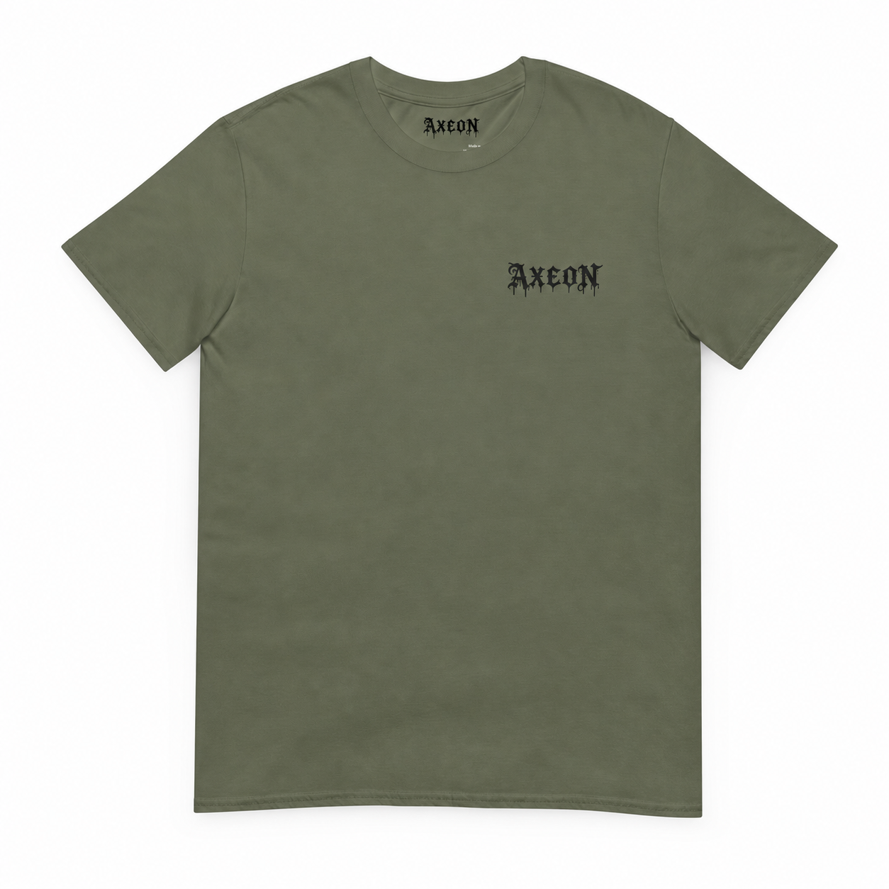 AXEON - ESSENTIALS TEE - MIL GREEN